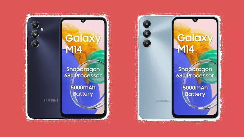 Samsung Galaxy M14 4G: Snapdragon 680-chip en 5000 mAh batterij voor $105