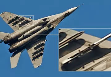 Oekraïense luchtmacht publiceert foto van MiG-29 ...