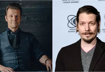 Prominente gameontwikkelaars Sam Lake en Lucas ...