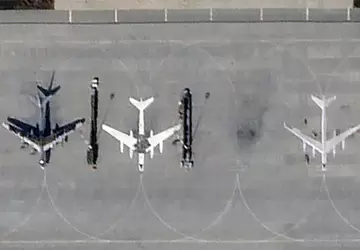 Russen hebben nucleair-kapabele Tu-95MS bommenwerpers opgesteld ...