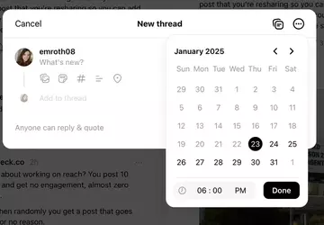 Met Threads kun je nu berichten ...