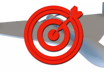 Luchtverdediging van Wit-Rusland schiet een Russische ...