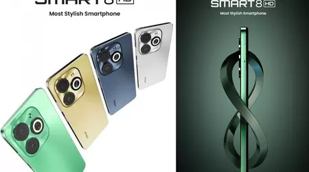Infinix Smart 8 HD is een budgetsmartphone van $75 met Apple iPhone 15 Pro-ontwerp