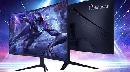ViewSonic kondigde de Optiquest gebogen monitor aan met een 31,5" scherm, 165Hz en een prijs van $159