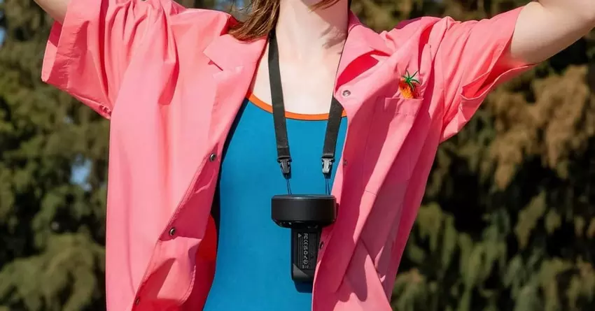 JISULIFE Handheld ventilator Life7 beste ventilator voor golfkar