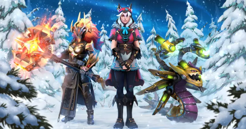 Valve blokkeert 65 duizend "smurf"-accounts in Dota 2 tijdens het winterse Frostivus-evenement 