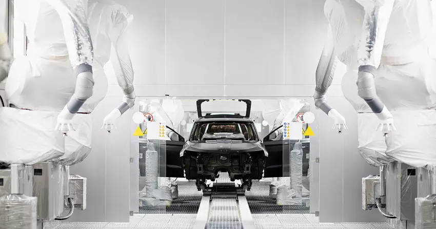 Auto schilderen. Foto: Škoda Auto