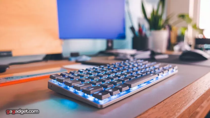 geluidloos mechanisch toetsenbord