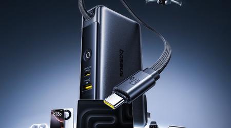 Baseus introduceert 10.000mAh Super Charge Power Bank met 67W ondersteuning en ingebouwde kabel
