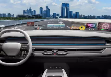 Hyundai onthult een holografisch voorruitscherm over ...