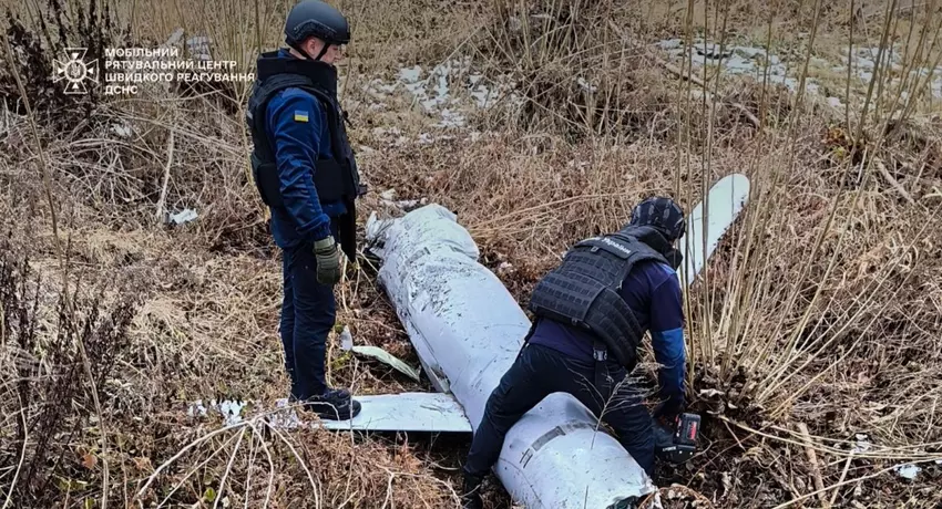 Het wrak van de Kh-55SM. November 2024. Illustratie: SES