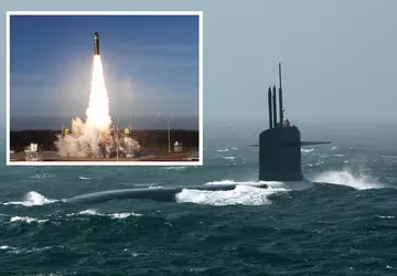 De Franse onderzeeër Le Terrible heeft ...