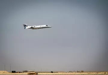 De laatste C-21A Learjet van de ...