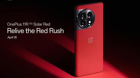 OnePlus lanceert een nieuwe variant van de OnePlus 11R Solar Red Edition op 18 april