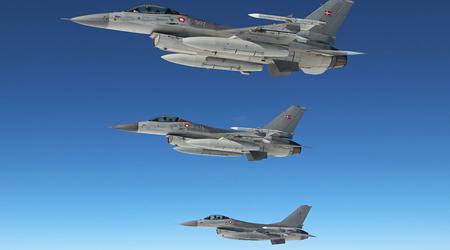 Denemarken overhandigt eerste lading F-16 Fighting Falcon gevechtsvliegtuigen aan Oekraïne binnen een maand