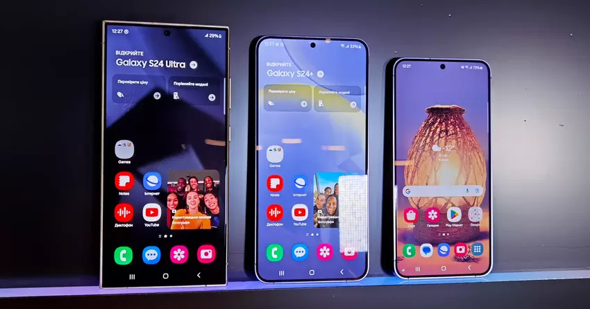 Eerste blik op Samsung Galaxy S24 vlaggenschip smartphones