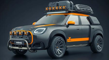 delta4x4 en X-raid onthullen Mini Countryman met Dakar-stijl rally tuning