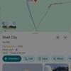 Chip voor Gemini Google Maps interfacevoorbeeld