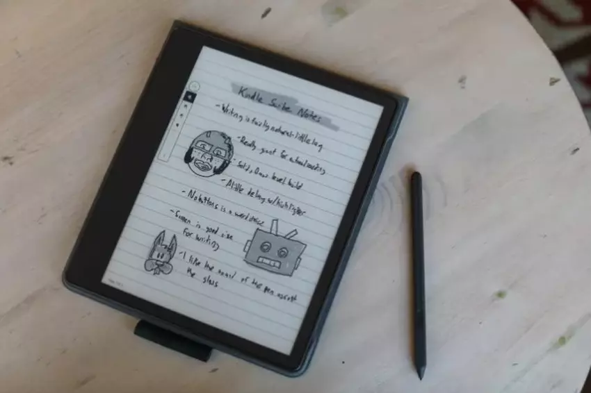 Amazon Kindle Scribe e-ink tablet om aantekeningen te maken