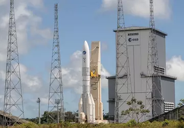 ESA heeft de eerste lancering van ...