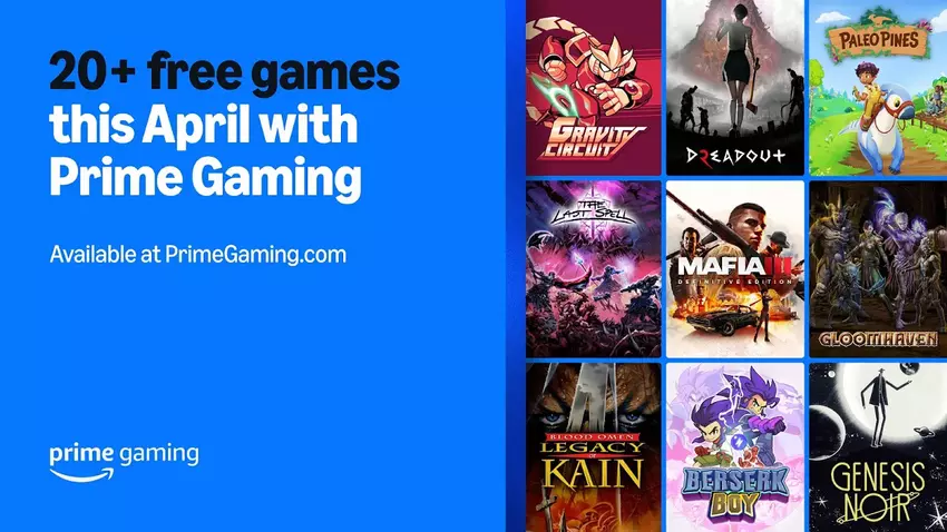Abonnees van Amazon Prime Gaming ontvangen in april 23 games, waaronder Mafia III en Minecraft Legends.