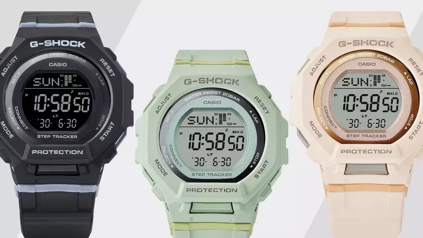 Casio introduceert G-Shock GMDB300SC voor $120: een kleurrijk horloge voor het bijhouden van stappen