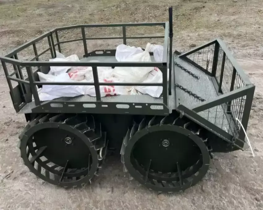 Oekraïens leger adopteert stille robotlogisticus 