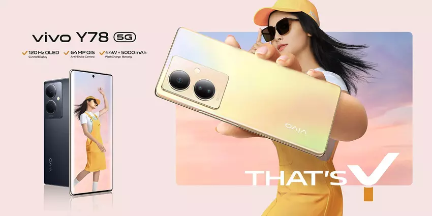 vivo Y78 5G - Snapdragon 695, 16GB RAM, 120Hz OLED-scherm en 64MP camera met OIS