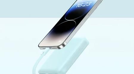 Baseus onthult een 10.000mAh batterij met ingebouwde kabel en draadloos opladen