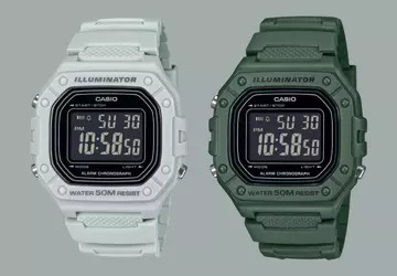Casio introduceert betaalbare W-218H met achtergrondverlichting ...