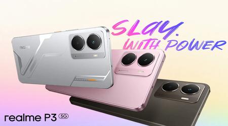 Realme P3 5G debuteert in India met AMOLED-scherm, Snapdragon 6 Gen 4 en 6000mAh batterij