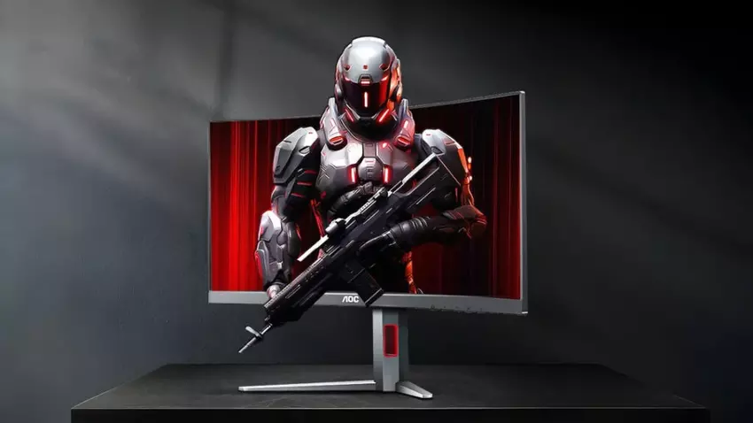AOC heeft een nieuwe 27-inch gebogen monitor met een verversingssnelheid van 200 Hz en HDR10-ondersteuning geïntroduceerd voor minder dan $160