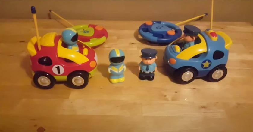 JOYIN CARTOON POLICE rc auto voor peuters