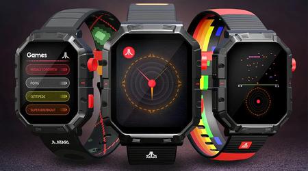 Voor fans van retro-games: Atari heeft een smartwatch onthuld die vier iconische arcadegames kan afspelen