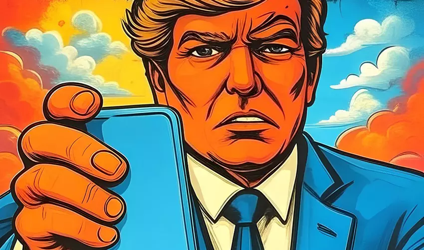 Komt er een "TrumpPhone"? De Amerikaanse president is van plan zijn eigen smartphones uit te brengen