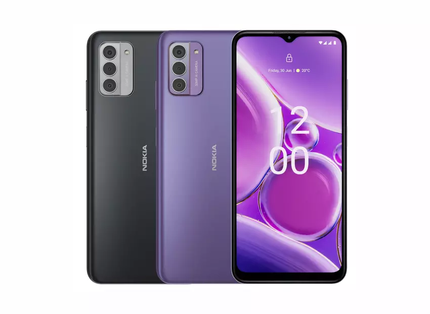 6,56" scherm, Snapdragon 480+ chip, zijscanner en 50 MP camera: Nokia G42 5G specificaties en renders zijn online opgedoken