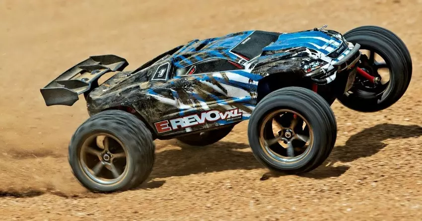 1:10 Traxxas E-Revo VXL Monster Truck snelle rc auto's