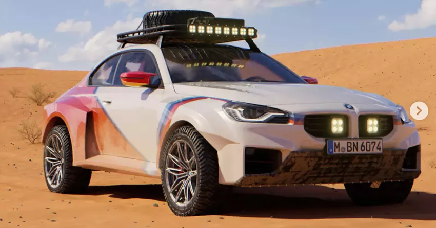 De BMW M2 Dakar concept is te goed om een 1 april grap te zijn