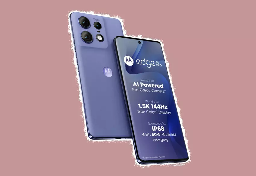 Motorola Edge 50 Pro: 144Hz POLED-scherm, Snapdragon 7 Gen 3-chip, IP68-bescherming, 50MP camera en 125W opladen geprijsd vanaf 385 dollar