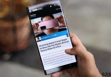 Samsung Galaxy Note 20 ontvangt in ...