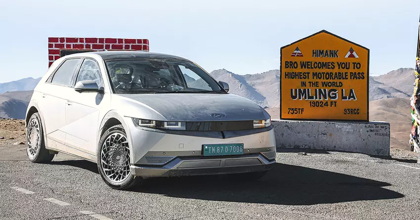 De Hyundai IONIQ 5 is opgenomen in het Guinness Book of World Records voor de grootste hoogteverandering bij een elektrisch voertuig.