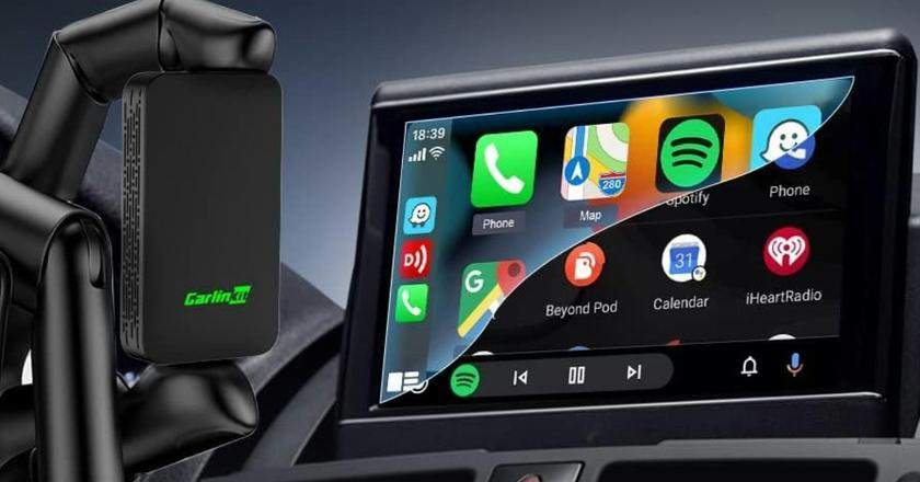 CarlinKit 5.0 draadloze apple carplay adapter