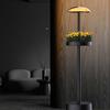 Lichtarmatuur met planten