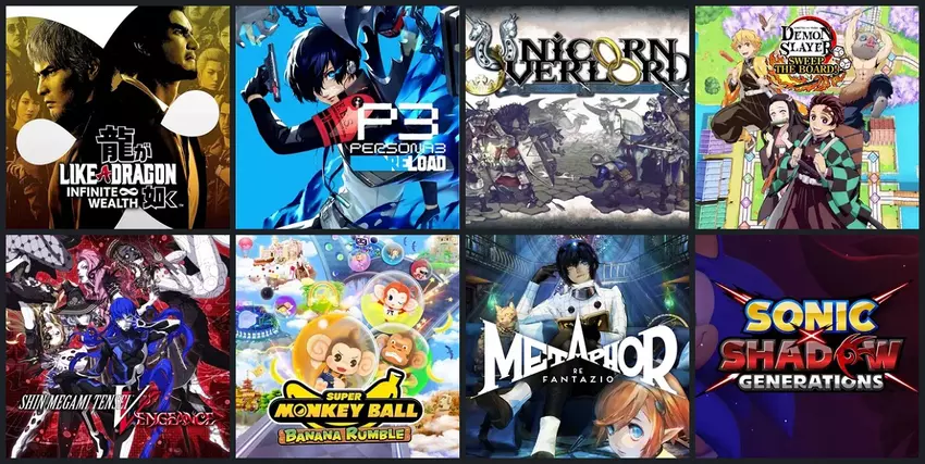 SEGA is de beste game-uitgever van 2024 geworden, door Capcom, Sony en Square Enix te verslaan