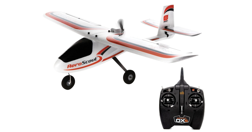 HOBBYZONE LUCHTBUKS AEROSCOUT S 2 rc vliegtuigen voor beginners