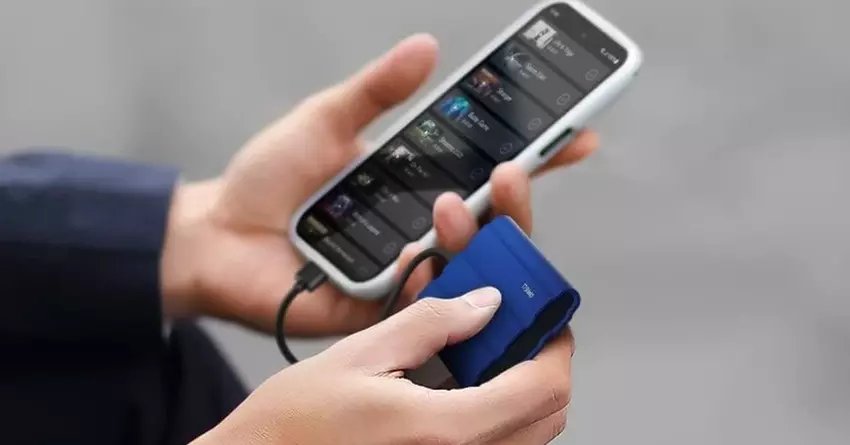 SAMSUNG T7 beste draagbare ssd voor videobewerking