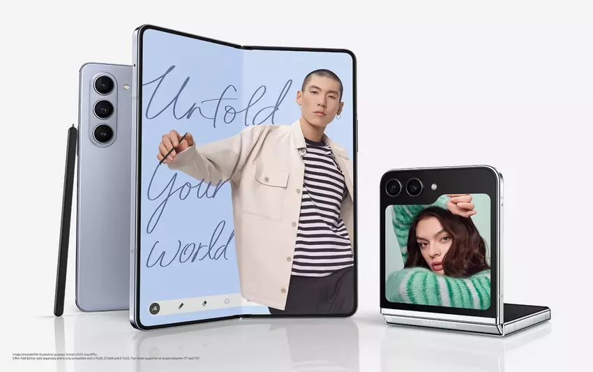 Groter dan de Galaxy Fold 5 en Galaxy Flip 5: de opvouwbare smartphones Galaxy Fold 6 en Galaxy Flip 6 krijgen een groter scherm
