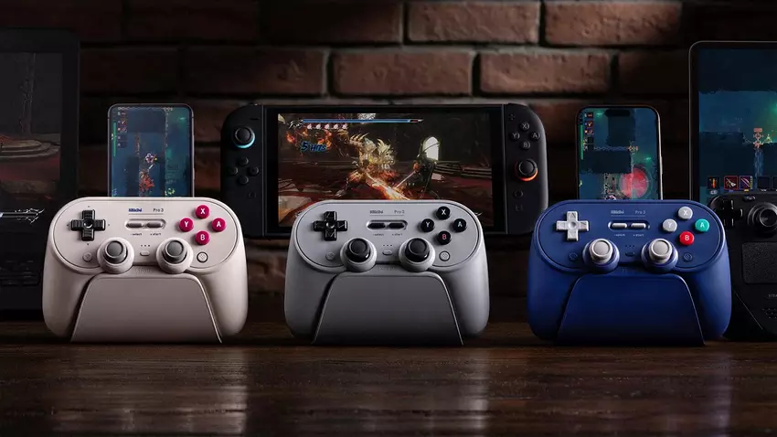 8BitDo heeft de Pro 3 onthuld, een veelzijdige controller met modulaire ontwerpen, retro-ontwerp en ondersteuning voor toptechnologieën
