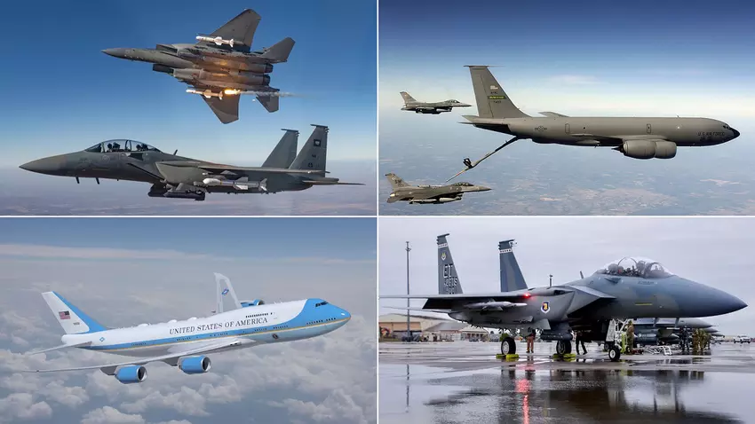 De Amerikaanse luchtmacht zal niet in staat zijn om verbeterde F-15EX gevechtsvliegtuigen, Air Force One presidentiële jet en K-46A luchttankers op tijd te ontvangen.