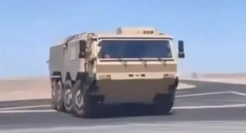 China ontdekte nieuwe gepantserde voertuigen vergelijkbaar met de Russische "Typhoon-K", maar er zijn nuances